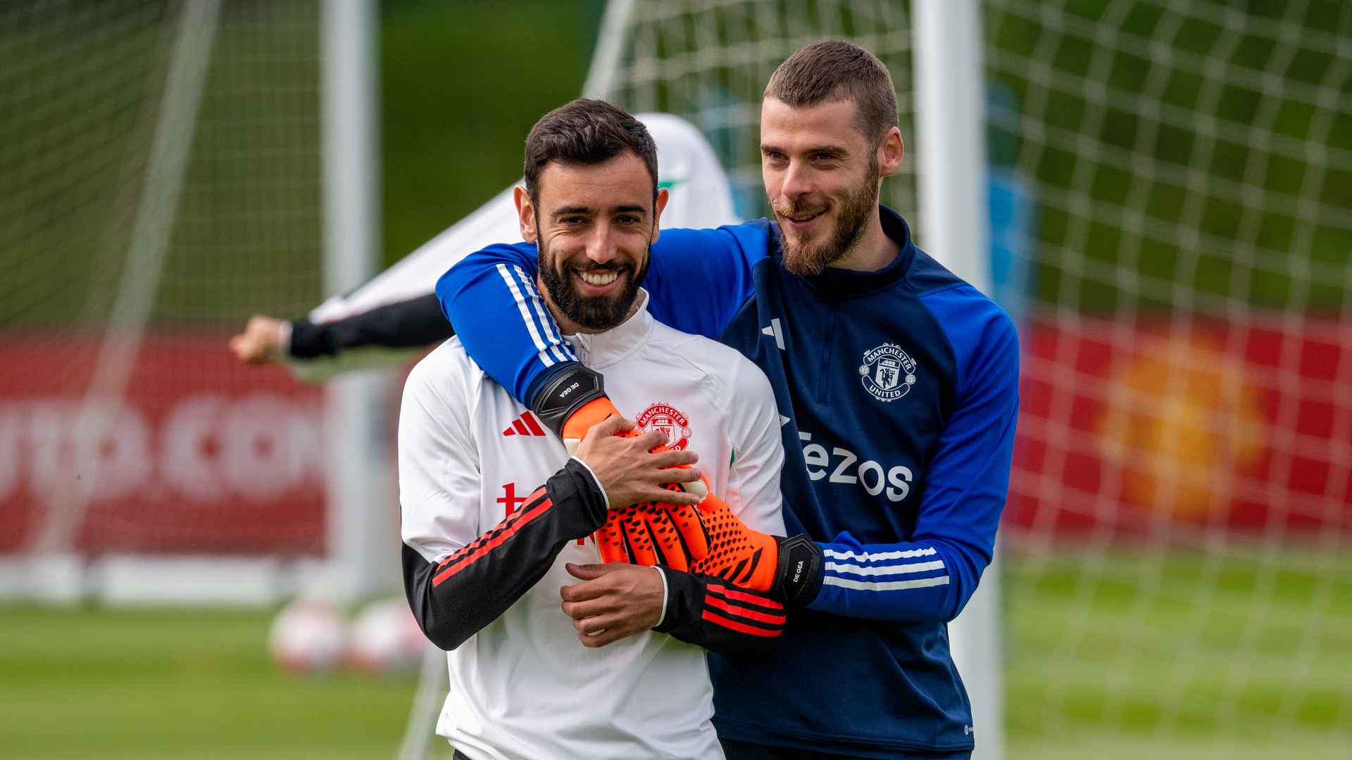 Bruno Fernandes ส่งข้อความ David de Gea ก่อนการปะทะกันของ Fiorentina