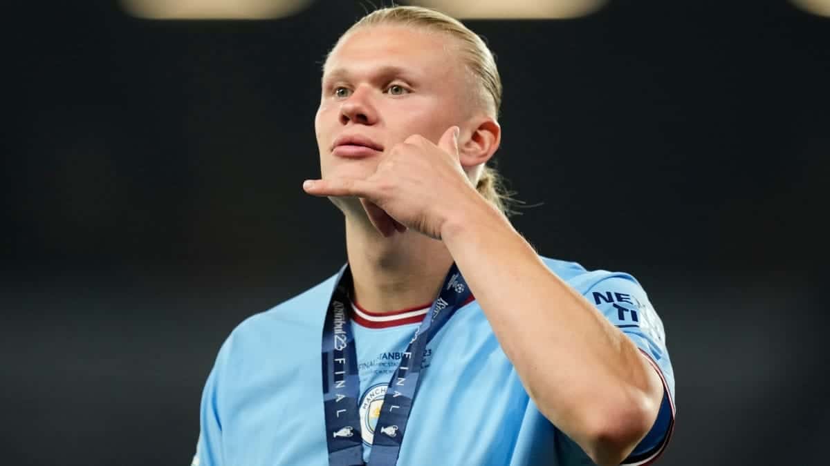 Haaland on Man United, Messi, Ronaldo และ Man City เรียกเก็บเงิน