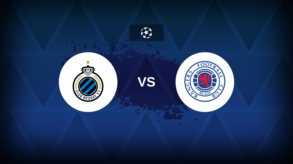 Club Brugge v Rangers – line -ups สถิติและตัวอย่าง