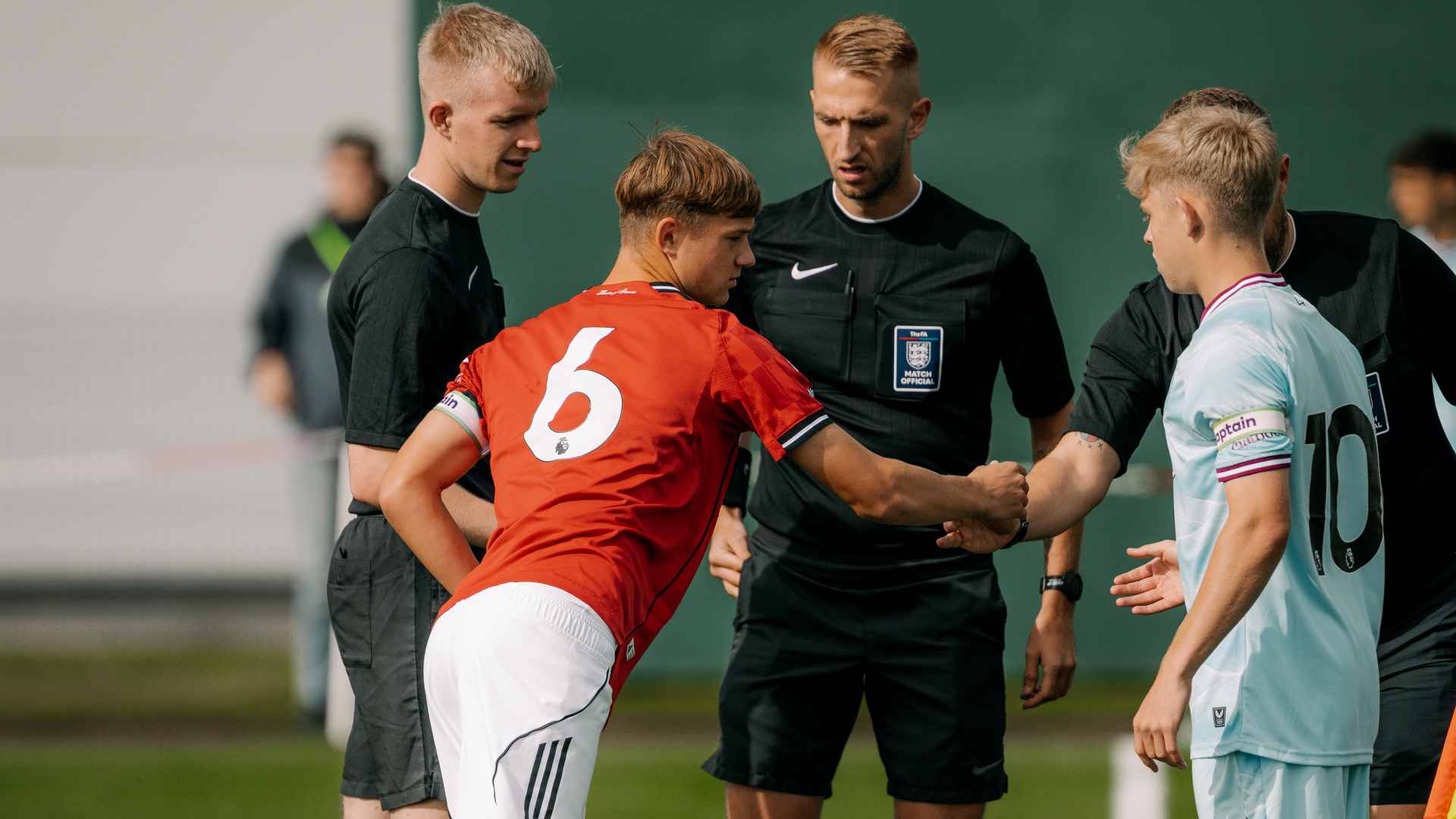 รายงานการแข่งขัน U18S Manchester United v Burnley 13 กันยายน 2025